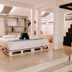 chic and cozy studio