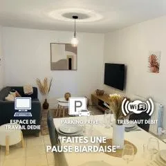 La pause Biardaise -Appartement 2 chambres à Biard