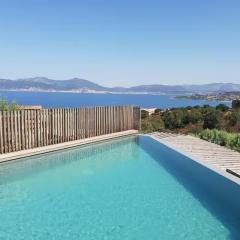 Villa ARIA, piscine, vue mer 120 m2 tout confort - 4 personnes