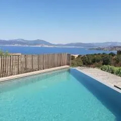 Villa ARIA, piscine, vue mer 120 m2 tout confort - 4 personnes