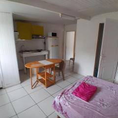 Studio confortable à Les Abymes, 12m², balcon agréable