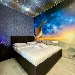 ApartPoltava УНІКАЛЬНІ апартаменти у ЦЕНТРІ з видом на театр Гоголя SOUL TOUCH