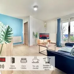 34B - JUNGLE APPART avec jardinet et parking
