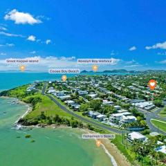 Air-conditioned Cooee Bay Beach House with Wi-Fi