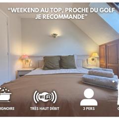Duplex de charme près du golf, wifi et parking
