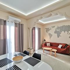 Contemporary 2BD apt with terrace Historic center