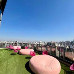 Studio, piscina e rooftop prox Avenida Paulista