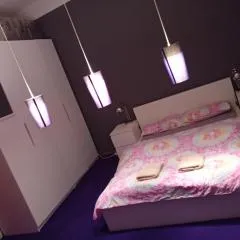 Double bed in sharing apartment