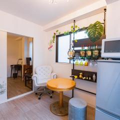 Good access to central Osaka 1 room rental