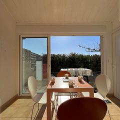 NP160-445 Pavillon 2 pièces mezzanine Narbonne Plage