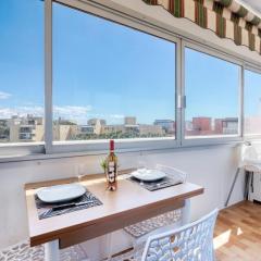 T2 600 m from the beach! Air-conditioned