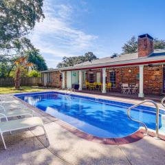 2 Mi to Gulfport Beaches Poolside Paradise!