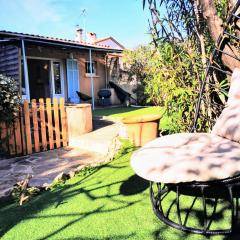 Studio jardin privatif 300m de la plage