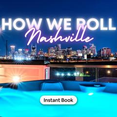 New How We Roll Rooftop - Hot Tub with Views - 13 Beds