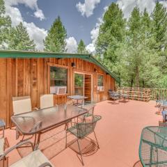 Cozy Mountaintop Retreat Less Than 6 Mi to Ski Cloudcroft!