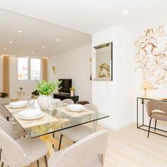 Spacious and modern flat with AC 1 min from metro