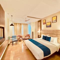 Aachman Riviera Resort Dharamshala - A river facing rooms with balcony #rivertouch #snowfacing #centrally AC #terrace cafe restaurant #parking