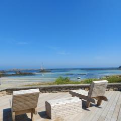 Belle maison pour 8 sur la plage de Kervenni