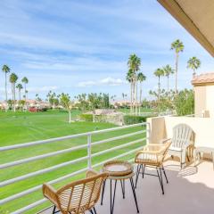 Steps to Indian Wells Condo with Golf Course Views!