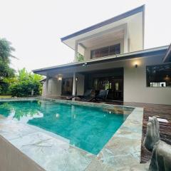 Moorea Temae Villa walking dist beach and golf