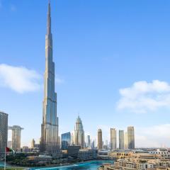 Durrani Homes - Grandiose 5BR Besides Dubai Mall with Burjkhalifa and Fountain view