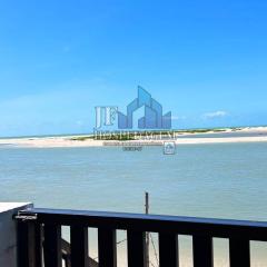CS1-Casa para até 8 pessoas andar superior com ar praia do sossego itamaracá PE