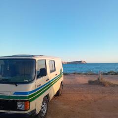 canary van for drive, near to TFS Mercedes MB