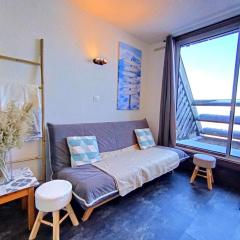 Studio cosy pour 4 à Piau-Engaly, balcon, vue pistes - FR-1-457-371