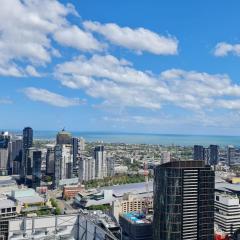 Melbourne CBD Southern Cross Collins St Ocean View balcony