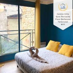 BnGo I Le Cosy I 2 personnes, Gare Perrache, Place Bellecour, Hypercentre Lyon
