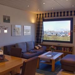 Inselblume 45 - Ferienwohnung mit Blick auf den Yachthafen