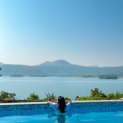 Luxurious Infinity Pool Villa Overlooking Pawna Lake Best For Parties And Events