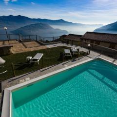Terrazza a Lago - Condo modern two-storey flat with pool and terrace