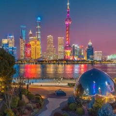 Downtown, 2BR 1LR 1KT 1BA, near Pedestrian St, the Bund, Pearl Tower