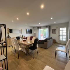 Villa de charme plain pied 3 chambres décorée avec goût bel extérieur