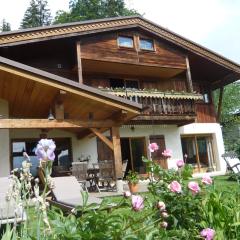 appartement dans chalet jardin et jacuzzi