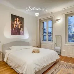Bedroom 2 - Authentic charm - COLIVING Historic House
