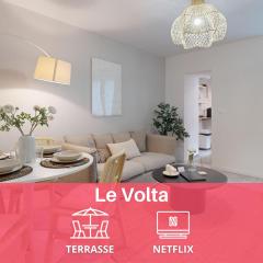 expat renting - Le Volta - Terrasse - Netflix