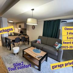 ARC 1800 Appartement 6-8 pers,5 cristaux, avec garage