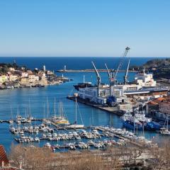 Port-Vendres: Studio cabine avec terrasse, à 2 pas du port - FR-1-309-256