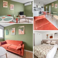 Cosy T3 Plein Centre, Clim & Balcon