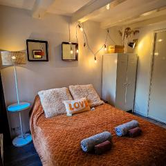 JoyJoyJoy the Red Sun ecolicious studio in the historic Canalhouse Tropics at the Canals from 1729