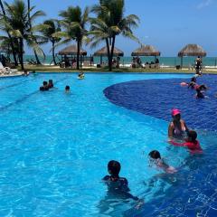 Ancorar Flat Resort a Beira Mar 2 Quartos em Porto de Galinhas