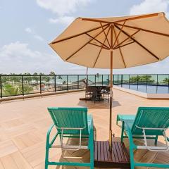 Flat c/cozinha completa a passos do mar, Maracaípe