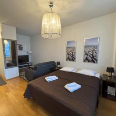 Park view city center studio with sauna