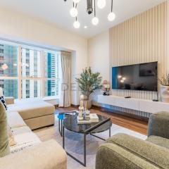 Upgraded 2BR with Partial Sea and City Views Near the Beach, Elite Residence, Dubai Marina by Deluxe Holiday Homes