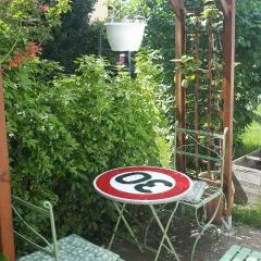 furnished apartment with a garden