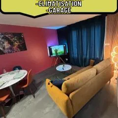 5 min Moulins Duplex -Clim -wifi -borne d arcade -garage 25 min LE PAL