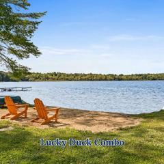 Dual Lakefront Home with Big Yard Hot Tub and Fire Pit