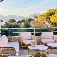 Terrasse Vue Mer - Appartement 6 pers, 3 chambres et Parking à St Tropez